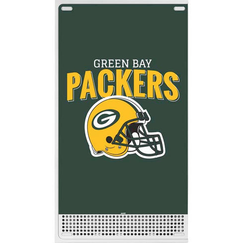 NFL Green Bay Packers Helmet Xbox Series S Console Skin
